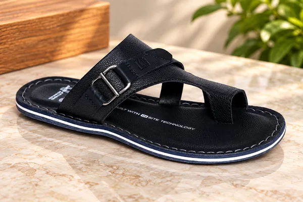 Leegrain_Black_slipper_for_mens_