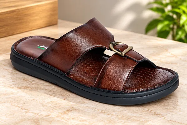 Leegrain_Brown_slipper_for_mens_