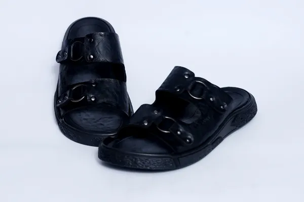Leegrain_Latest_Black_casual_slipper_for_mens_