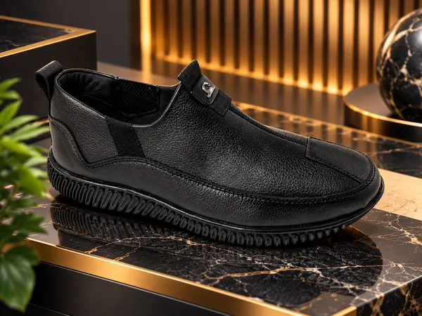 Leegrain_Latest_Black_flexyble_shoes_for_mens_
