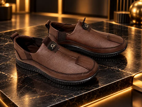 Leegrain_Latest_Brown_flexyble_shoes_for_mens_