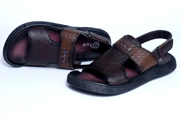Leegrain_Latest_brown_sandle_for_mens_