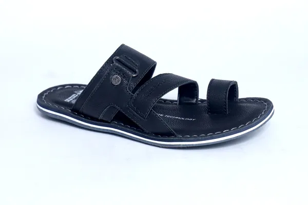 Leegrain_latest_black_slipper_for_mens_