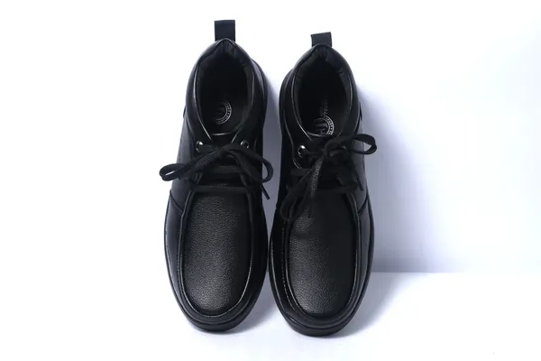 Lee_Grain_Black_Latest___Lace-Up_Ankle_Shoes_For_Men