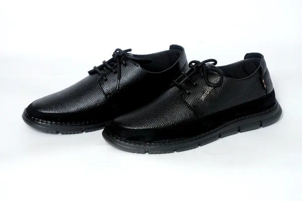 Lee_Grain_Black_Latest_Pure_Leather_Casual_Shoes_For_Men