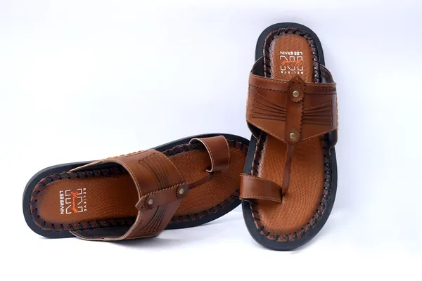 Lee_Grain_Tan_Latest___Open-Toe_Textured_Casual_Sandals_For_Men