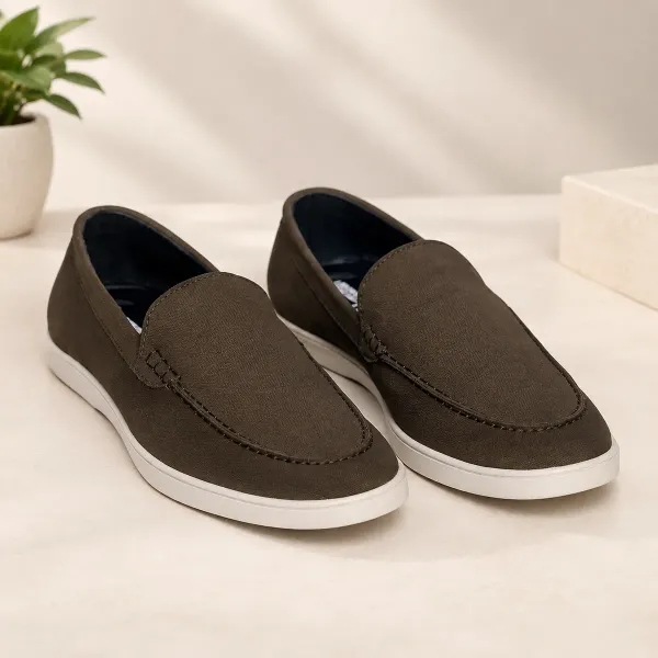 Lee_Grain_Olive_Latest_Pure_Suede_Leather_Shoes_For_Men