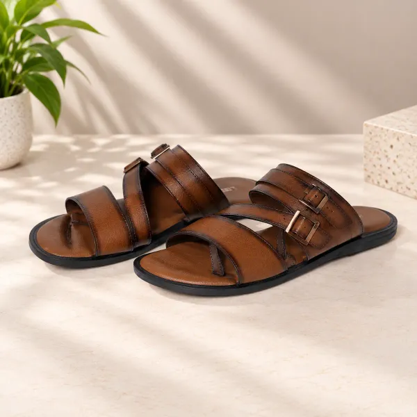 Lee_Grain_Tan_Latest_Synthetic_Casual_Slippers_For_Men