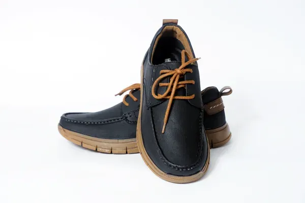 Leegrain_Black_Latest_Lace_Up_Moc_Toe_Casual_Shoes_For_Mens