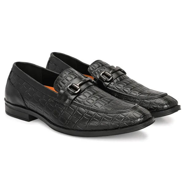 Lee_Grain_Black_Latest___Slip-On_Textured_Loafers_For_Men