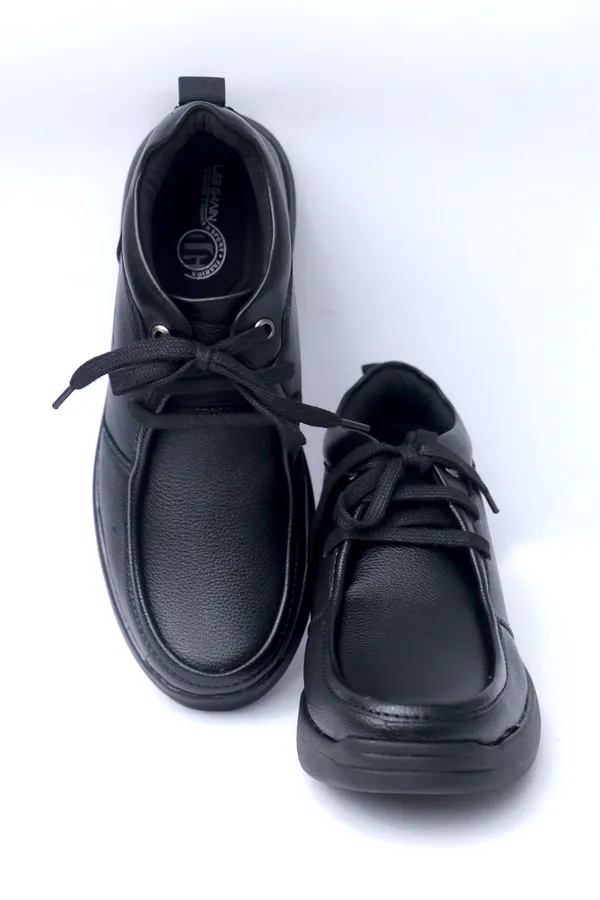 Lee_Grain_Black_Latest___Lace-Up_Ankle_Shoes_For_Men