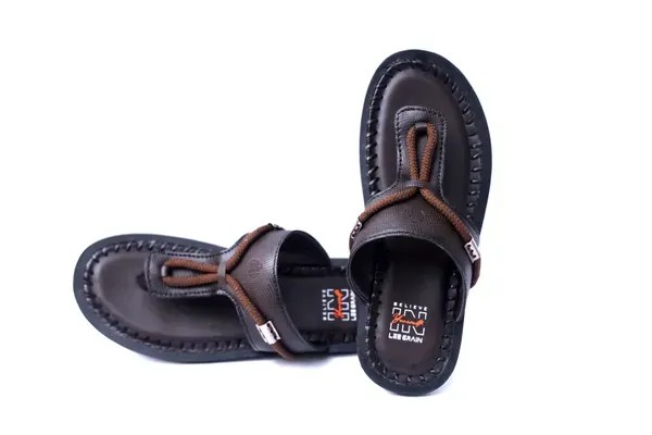Lee_Grain_Brown_Latest_T_Strap_Casual_Sandals_For_Men