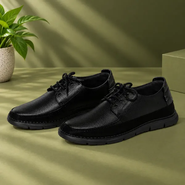 Lee_Grain_Black_Latest_Pure_Leather_Casual_Shoes_For_Men