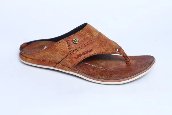 leegrain_latest_tan_clor_slipper_for_mens_