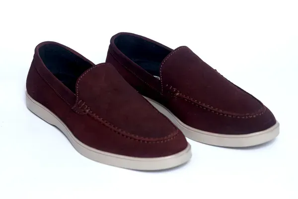 Lee_Grain_Maroon_Latest_Pure_Suede_Leather_Shoes_For_Men