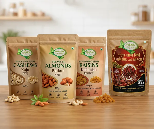 Premium_Dry_Fruits_Combo_Cashews_Almonds_And_Raisins_&_Guntur_Lal_Mirch_Pack_Of_4