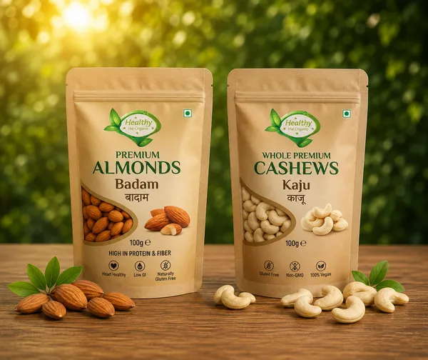Healthy_The_Organic_Premium_Almonds_&_Whole_Premium_Cashews_Pack_Of_2