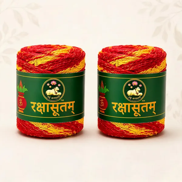 Ahemsanatani_Red_Saffron_Mauli,_Kalawa,_Rakshasutra,_Religious_Moli_Thread_-_16Gm_Each_(_Pack_Of_12_)