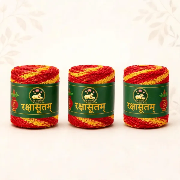 Ahemsanatani_Red_Saffron_Mauli,_Kalawa,_Rakshasutra,_Religious_Moli_Thread_-_8Gm_Each_(_Pack_Of_12_)