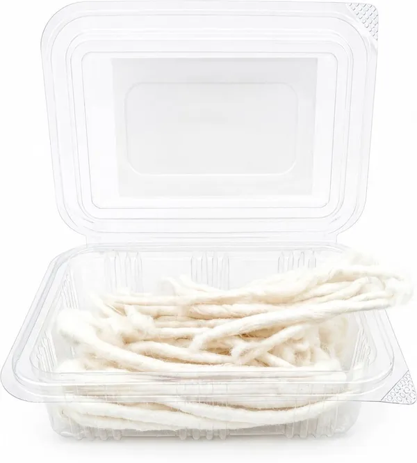 White_And_Brown_Long_Cotton_Wicks_Incense_Dhoop_Cones_-8_Gm_Each_(Pack_Of_24)