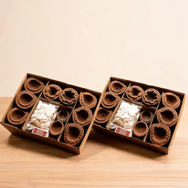Panchgavya_Diyas_/_Gobbar_Diyas_/_Cow_Dung_Diyas_-_Combo_Pack_Of_36