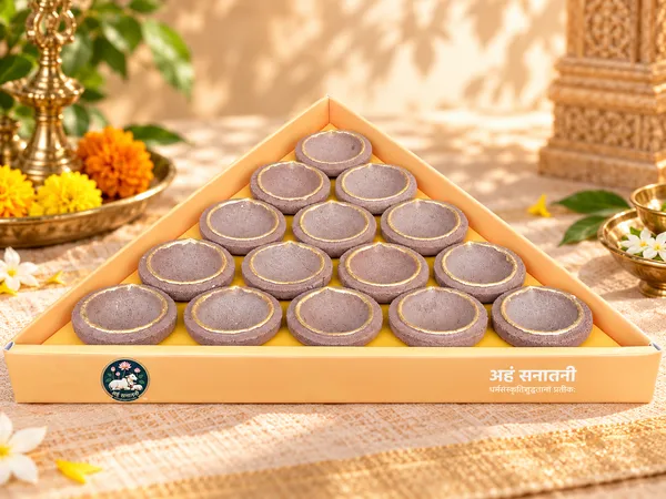 Golden_Panchgavya_Diyas_/_Gobbar_Diyas_/_Cow_Dung_Diyas-_Pack_of_15_Pcs