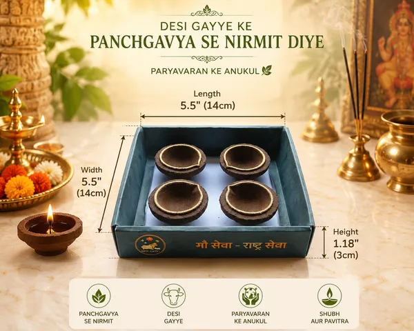 Gulbhaar_Panchgavya_Diya_/_Gobbar_Diya_/_Cow_Dung_Diya-_Pack_Of_4