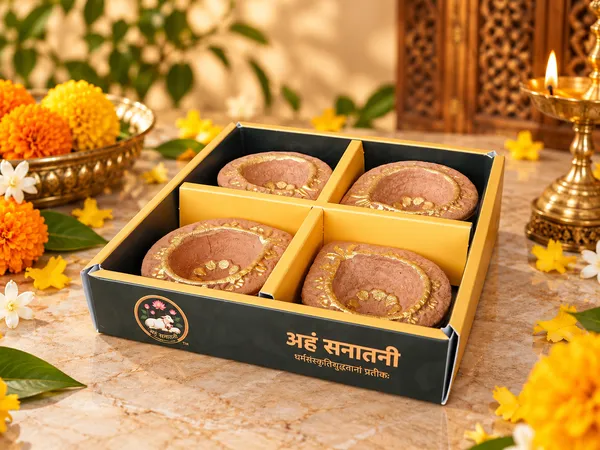 Ratanjyoti_Panchgavya_Diya_/_Gobbar_Diya_/_Cow_Dung_Diya_-_Pack_Of_4