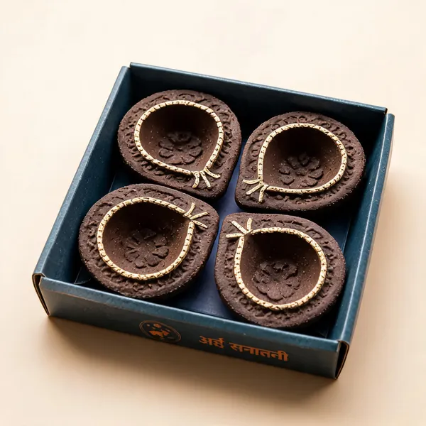 Ratanjyoti_Panchgavya_Diya_/_Gobbar_Diya_/_Cow_Dung_Diya_-_Pack_Of_4