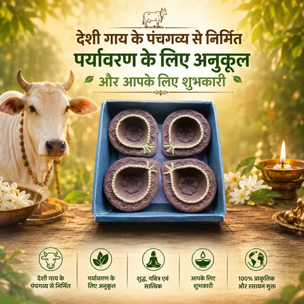 Ratanjyoti_Panchgavya_Diya_/_Gobbar_Diya_/_Cow_Dung_Diya_-_Pack_Of_4