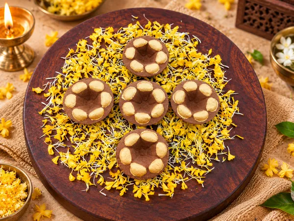 Sadhabahar_Panchgavya_Diya_/_Gobbar_Diya_/_Cow_Dung_Diya_-_Pack_Of_4