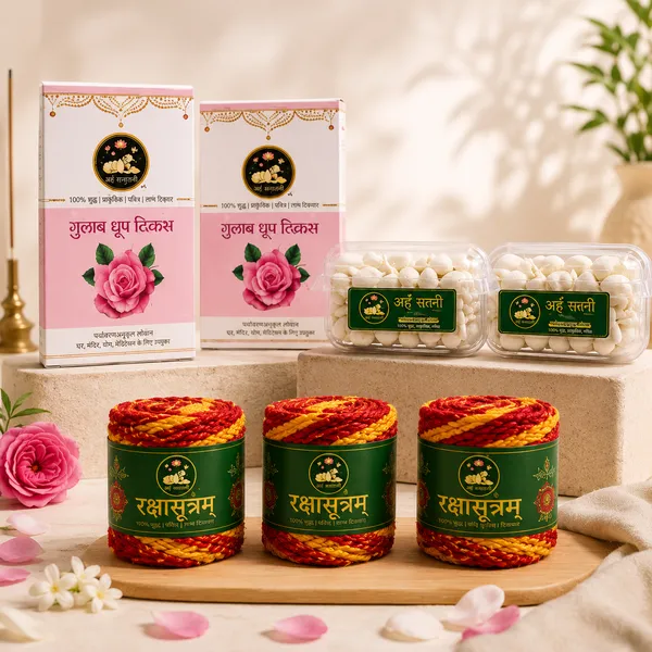 Multicolorincense_Dhoop_Sticks__Round_Cotton_Wicks__Religious_Thread_8_Gm_Eack_(Pack_Of_36_)