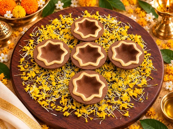 Kamal_Panchgavya_Diya_/_Gobbar_Diya_/_Cow_Dung_Diya_-_Pack_Of_4