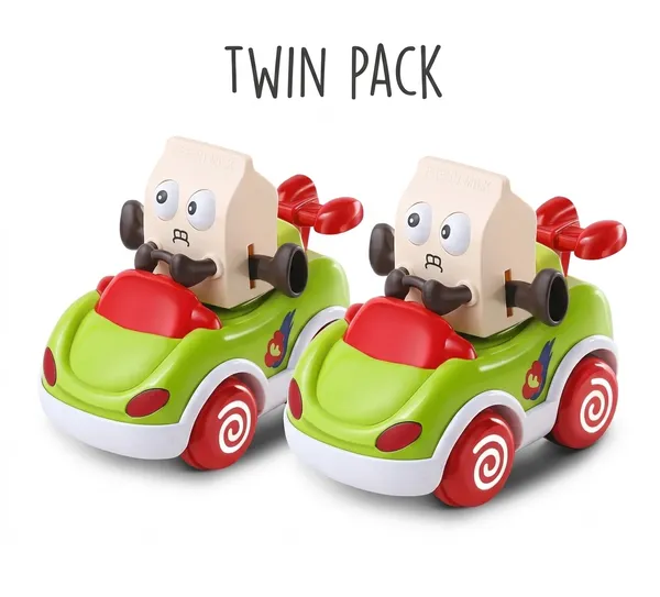 Multicolor_Abs_Plastic_Cartoon_Face_Friction_Toy_Car_For_Children_Pack_Of_2