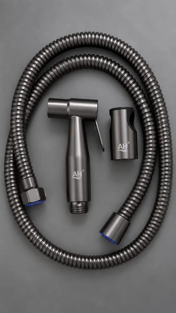 Ss304_Health_Faucet_Set_Gray_Complete_With_120Cm120Cp_Flexiblebrass_Inset