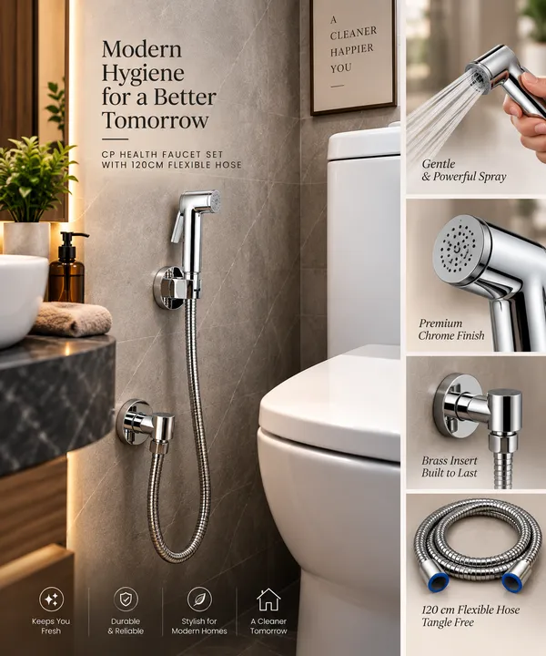 Cp_Set_Health_Faucet_Set_With_120Cm_Flexible