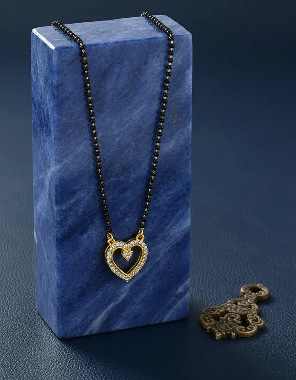 Gold_Tone_Black_Beaded_Heart_Pendant_Mangalsutra_For_Women