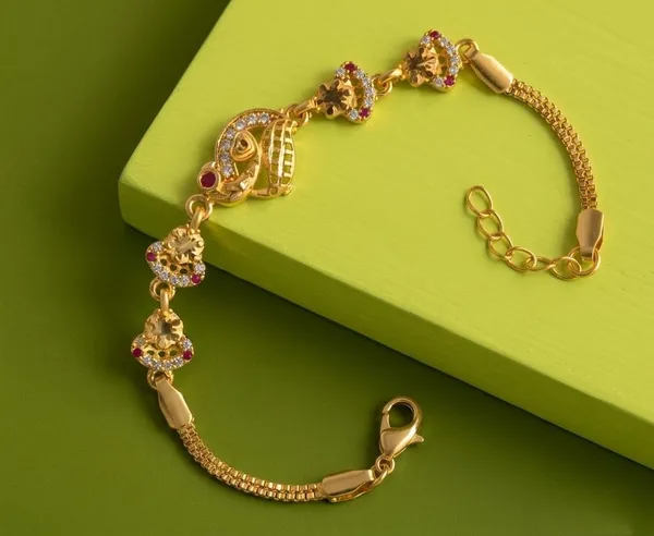 Gold_Tone_Floral_Paisley_Stone_Bracelet_Set_For_Women