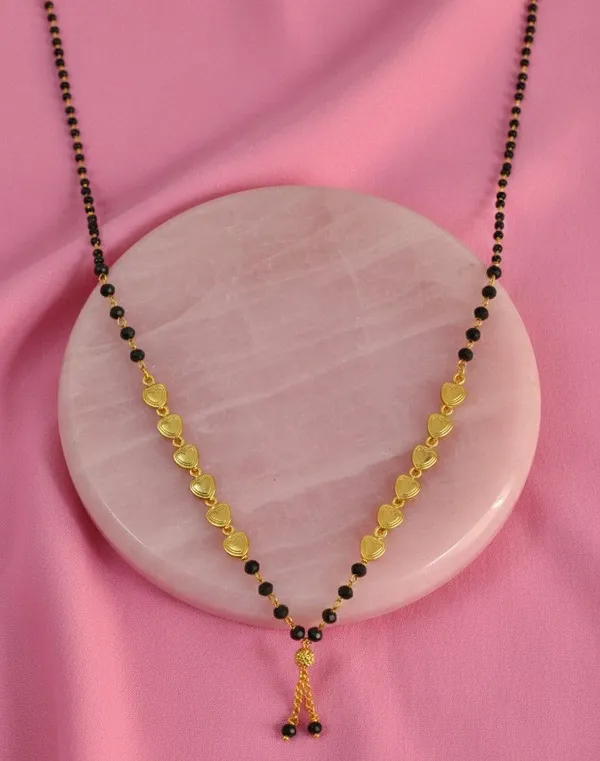 Gold_Tone_Black_Beaded_Heart_Motif_Mangalsutra_Necklace_For_Women