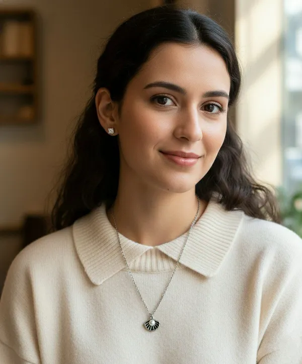 Silver_Shell_Pearl_Pendant_Jewellery_Set_For_Women