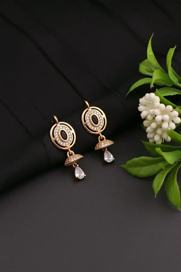 Gold_Tone_Green_Stone_Circular_Jhumka_Earrings_For_Women