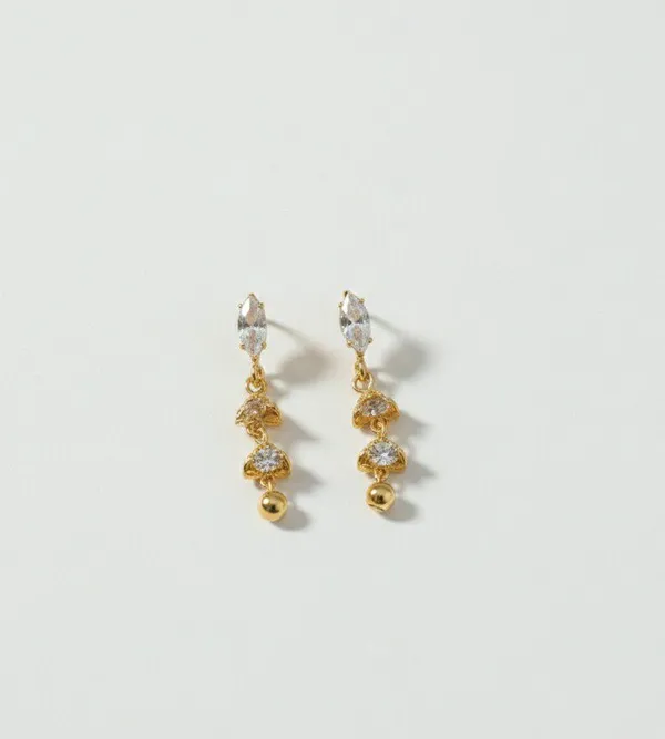 Gold_Tone_Marquise_Crystal_Floral_Drop_Earrings_For_Women