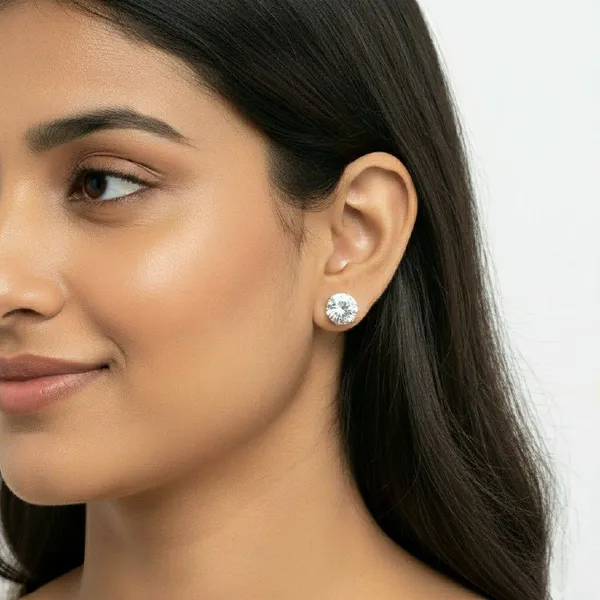 Silver_Tone_Crystal_Swan_Pearl_Drop_Earring_Set_For_Women