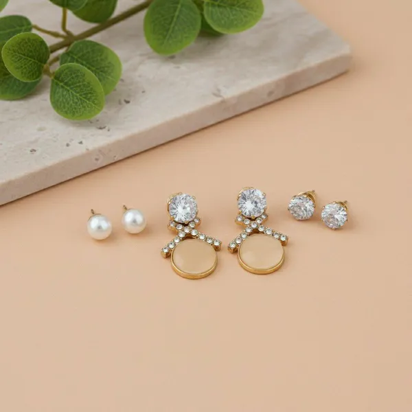 Gold_Tone_Statement_Drop_Earrings_Set_For_Women