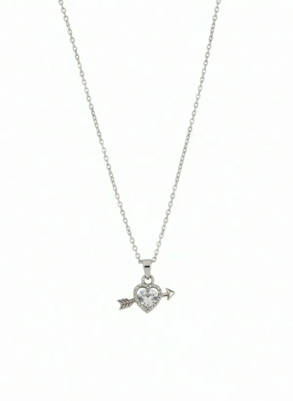Silver_Tone_Heart_Arrow_Stone_Pendant_Necklace_For_Women