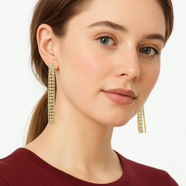 Gold_Tone_Stone_Studded_Long_Drop_Earrings_For_Women