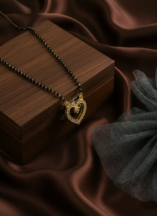 Gold_Tone_Black_Beaded_Heart_Pendant_Mangalsutra_For_Women