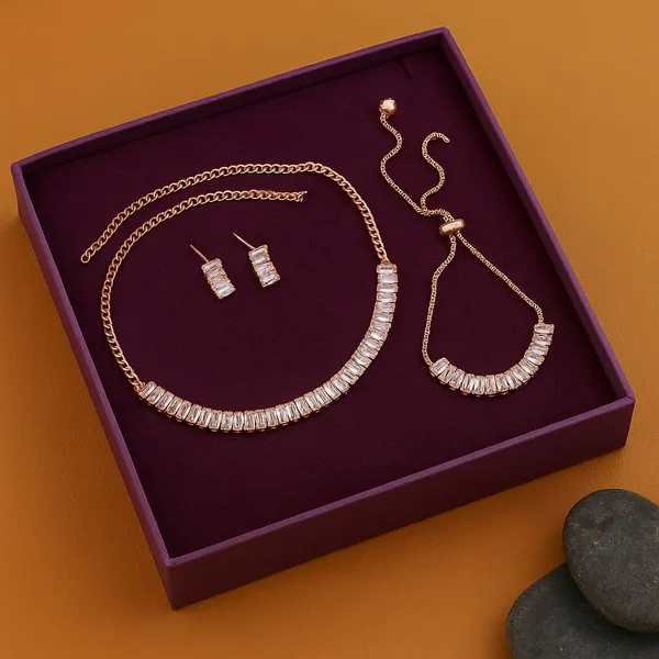 Rose_Gold_Tone_Crystal_Necklace_Bracelet_And_Earrings_Set_For_Women