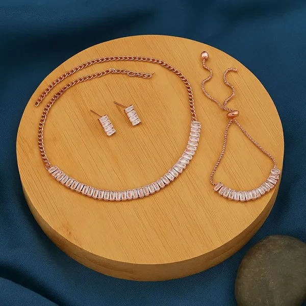 Rose_Gold_Tone_Crystal_Necklace_Bracelet_And_Earrings_Set_For_Women