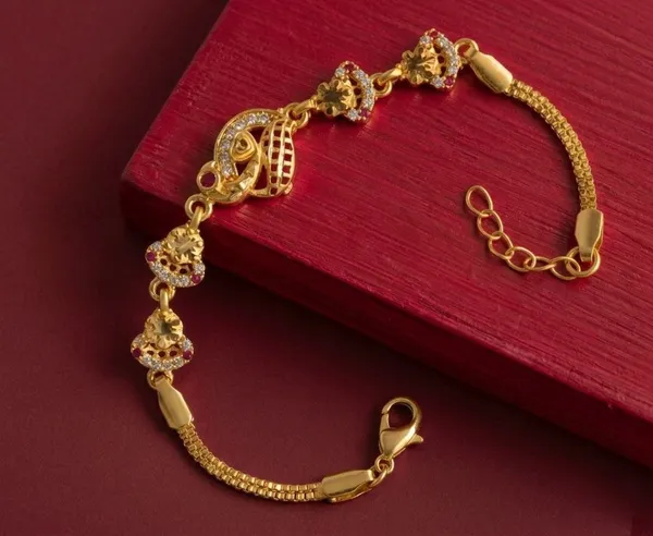 Gold_Tone_Floral_Paisley_Stone_Bracelet_Set_For_Women